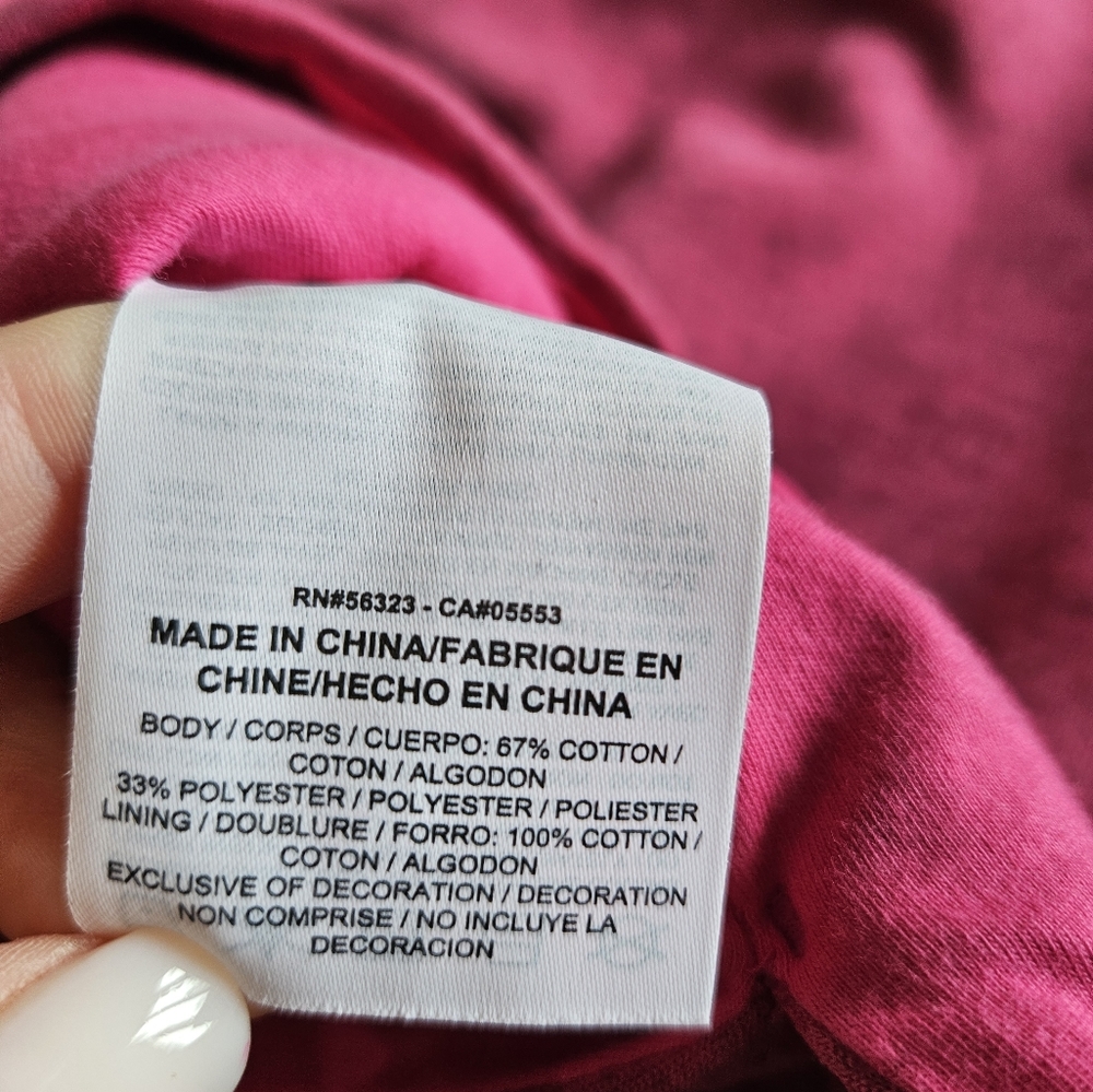 Nike Pink Short Sleeve Sweatshirt - Picture 6 of 7